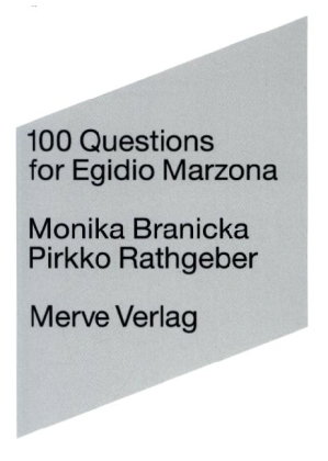 100 Fragen an Egidio Marzona