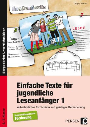 Einfache Texte für jugendliche Leseanfänger. Bd.1
