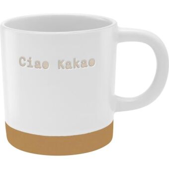 Tasse Gravur Motiv "Ciao"