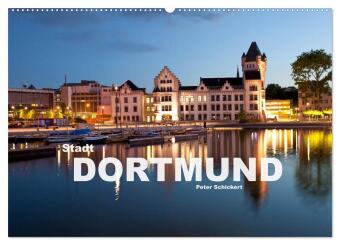 Stadt Dortmund (Wandkalender 2024 DIN A2 quer), CALVENDO Monatskalender