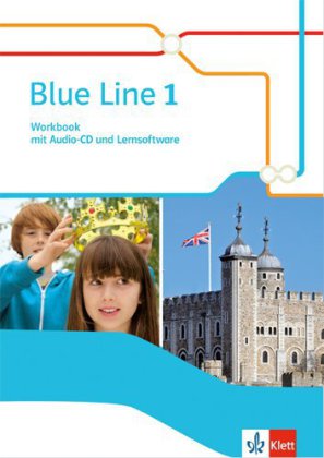 Blue Line 1 - Workbook mit Audio-CD und Lernsoftware