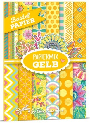Papiermix Gelb