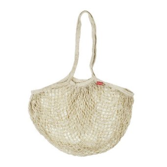 Cotton Mesh Bag - Beige