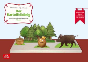 Der Kartoffelkönig. Erzählschienen-Figurenset, m. 1 Beilage