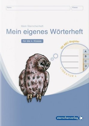 Mein eigenes Wörterheft für die 4. Klasse