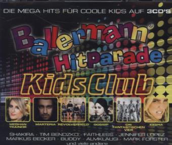 Ballermann Hitparade Kids Club, 3 Audio-CDs