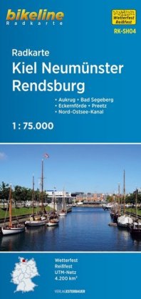Bikeline Radkarte Kiel, Neumünster, Rendsburg