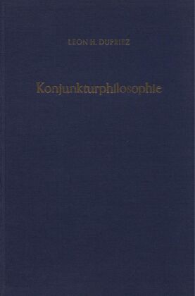 Konjunkturphilosophie.
