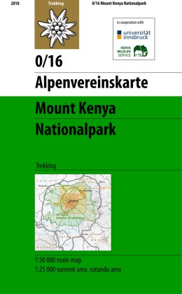 Mount Kenya Nationalpark, m. 1 Buch
