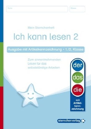 Ich kann lesen 2 Ausgabe mit Artikelkennzeichnung (DaZ) 1. und 2. Klasse