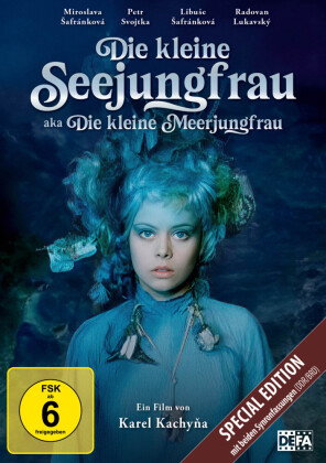 Die kleine Seejungfrau (Die kleine Meerjungfrau), 1 DVD