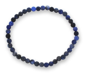 Sodalith Edelsteinarmband 3-4mm, J748-11