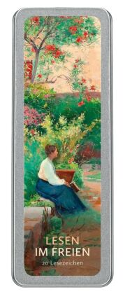 Lesen im Freien Lesezeichen VE 20