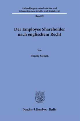Der Employee Shareholder nach englischem Recht