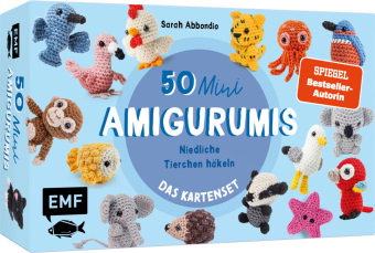 50 Mini-Amigurumis - Das Kartenset