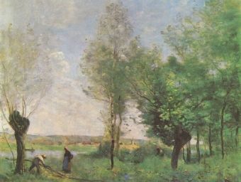 Jean-Baptiste-Camille Corot - Erinnerung an Coubron - 1.000 Teile (Puzzle)