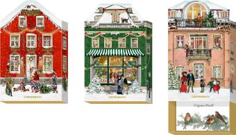 Adventskalender-Schachtel - Mein kleines Weihnachtshaus