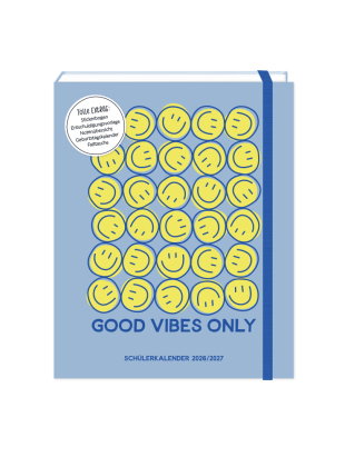 Schülerkalender 2026 / 2027 Good Vibes Only