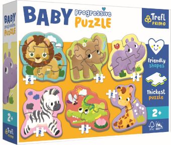 Primo Baby Puzzle Zootiere