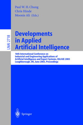 Developments in Applied Artificial Intelligence