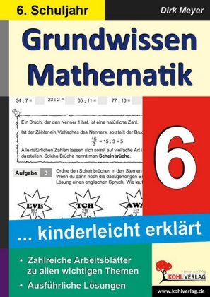 Grundwissen Mathematik 6. Schuljahr