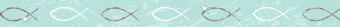 URSUS Masking Tape veredelt "Fische 2", aqua