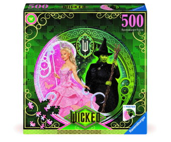 Erwachsenenpuzzle 500 Teile - Wicked - Eine Geschichte in zwei Hälften
