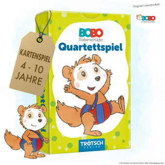 Trötsch Bobo Siebenschläfer Quartettspiel Quartett Spiel