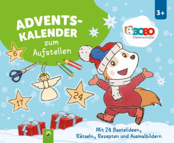 Bobo Siebenschläfer Adventskalender zum Aufstellen