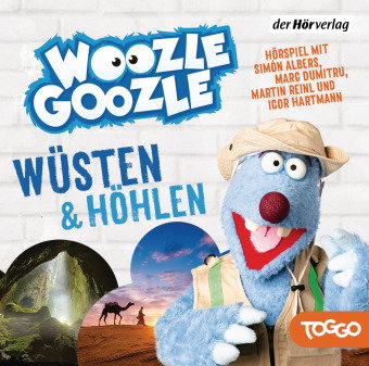 Woozle Goozle - Wüsten & Höhlen, 3 Audio-CD