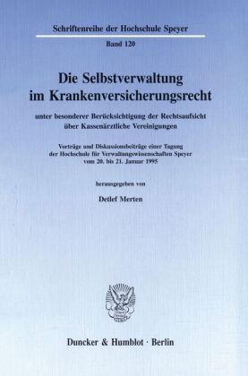 Die Selbstverwaltung im Krankenversicherungsrecht