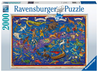 Erwachsenenpuzzle 2000 Teile - Sternbilder