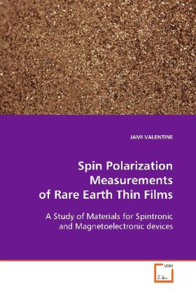 Spin Polarization Measurements of Rare Earth Thin Films
