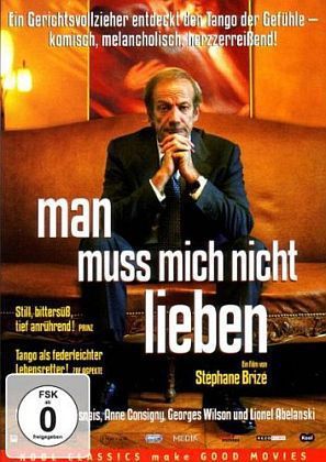 Man muss mich nicht lieben, 1 DVD
