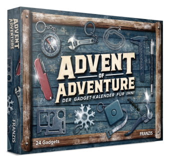 FRANZIS 67256 - Advent of Adventure - Der Gadget-Kalender für ihn