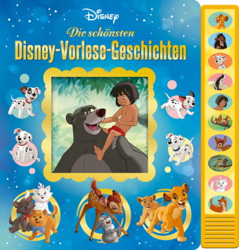 Disney - Die schönsten Disney-Vorlese-Geschichten - Pappbilderbuch zum Vorlesen - Soundbuch mit 10 t