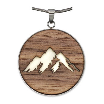 Holzschmuck "Waldzeichen" Berg