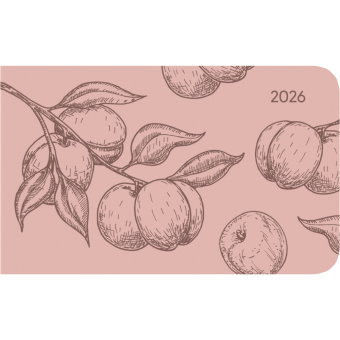 Alpha Edition - Ladytimer TO GO Deluxe Salmon 2026 - Taschenkalender 15x9 cm - Weekly - hochwertige