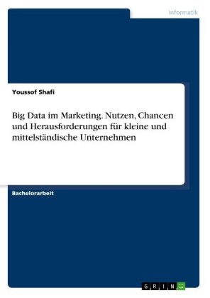 Big Data im Marketing. Nutzen, Chancen und Herausforderungen für kleine und mittelständische Unterne