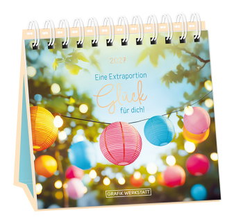 Tischkalender 2027 Extraportion Glück