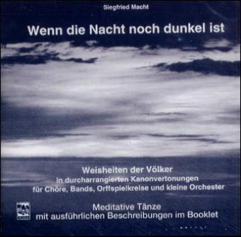 Wenn die Nacht noch dunkel ist, 1 Audio-CD