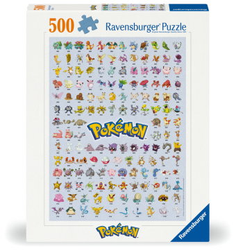 Erwachsenenpuzzle 500 Teile - Pokémon