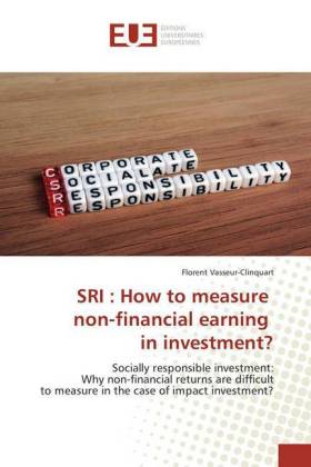 SRI : How to measure non-financial earning in investment?