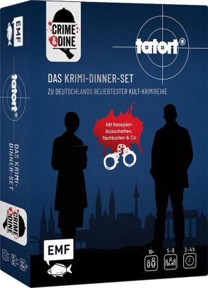 Crime & Dine - Tatort - Das Krimi-Dinner-Set zu Deutschlands beliebtester Kult-Krimireihe