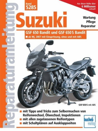 Suzuki GSF 650 Bandit ab Modelljahr 2007; .