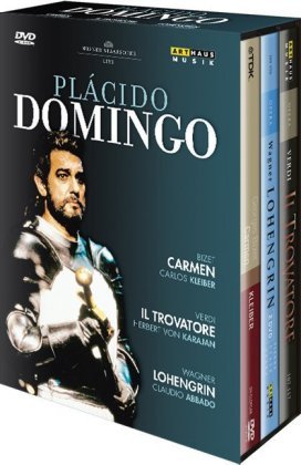 Plácido Domingo - Live aus der Wiener Staatsoper, 4 DVDs