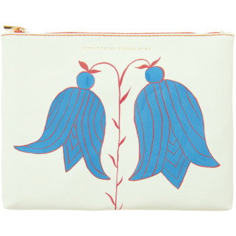 Etui L Midsommar Magic, Glockenblumen, 20 x 15 cm