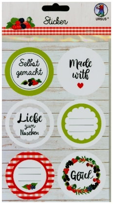 URSUS 24 Sticker "Selbst gemacht"