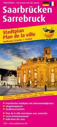 Saarbrücken / Sarrebruck, 1:14.000