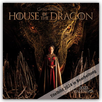 Game of Thrones - House of the Dragon - Offizieller Kalender 2024
